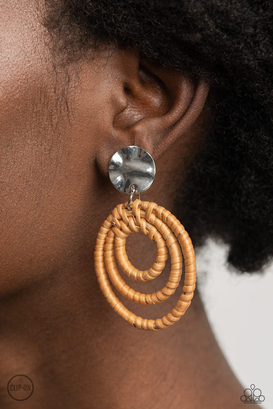 Whimsically Wicker (clip-on)